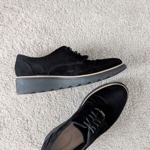 Men's Black Suede Shoes